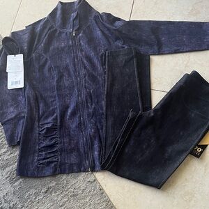 90 Degree By Reflex Navy Blue jacket